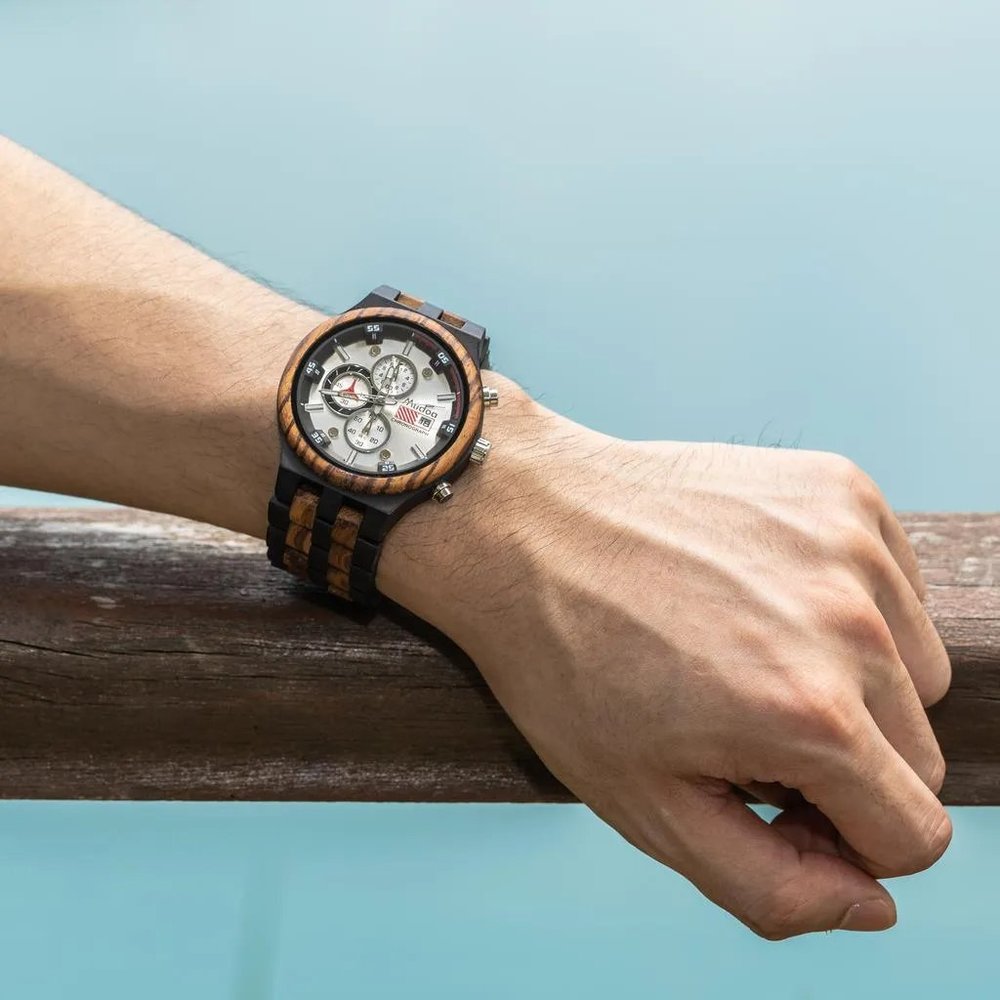 Precision Wooden Watch - Picture 3 of 3